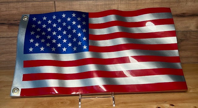 Platinum USA Flag