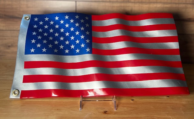 Platinum USA Flag