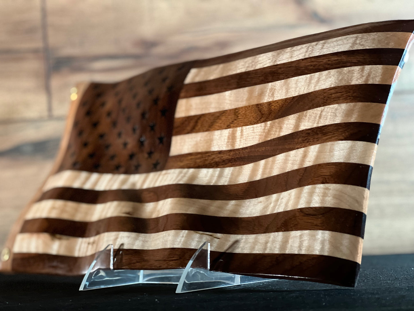 Maple & Walnut Flag