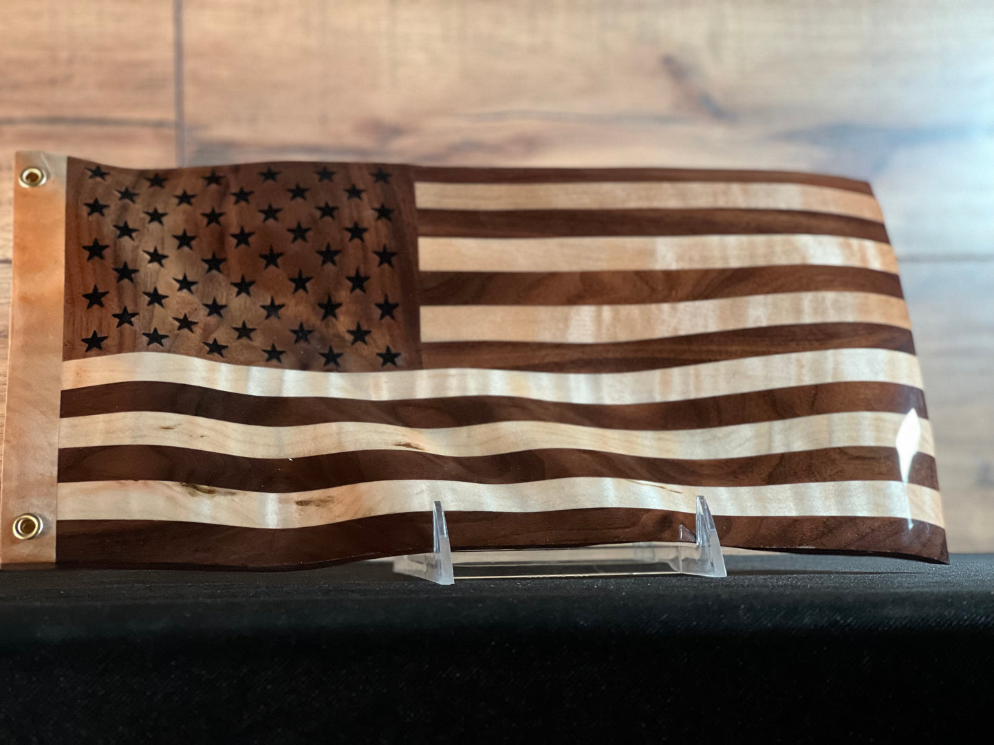 Maple & Walnut Flag